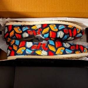 GrooveBags Slip-On Flats 6W- Book Lover Design